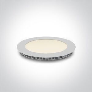 One Light Empotrable De Techo  10112fa/w/w Blanco 12w 3000k