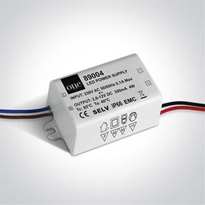 One Light Mini Driver On-Off 89004  1-4w 230v 350ma 3-12v