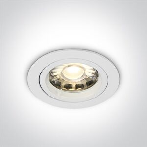 One Light Empotrable De Techo  10105/w Blanco Ip20