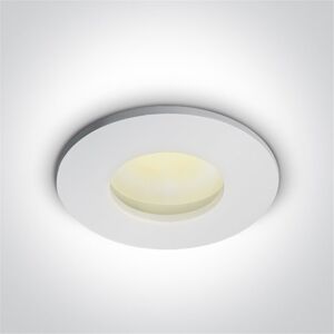 One Light Empotrable De Techo  10105r/w Blanco 12v Ip44