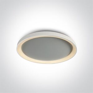 One Light Plafon Led Techo  62148l/w/w Blanco 48w 3000k Ip20