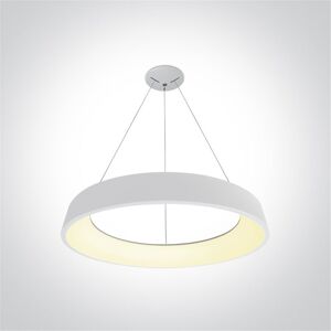 One Light Lampara Colgante Led Techo  62142nb/w/w Blanco 42w 3000k