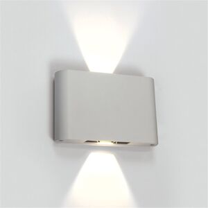 One Light Aplique Led Pared  67412/w/w Blanco 2x6w 3000k Ip54