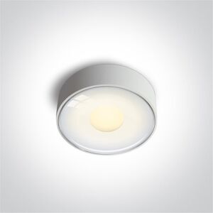 One Light Downlights Led Techo  67484/w/w Blanco 6w 3000k Ip65