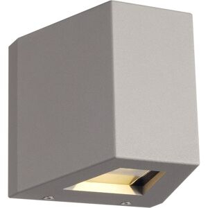 Slv Luminaria Led Superficie Pared  Out Beam Up/flood Down 229664 Gris