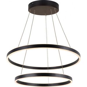 Slv Luminaria Led Colgante  Double Pd Dali Up/down 1004767 Negro