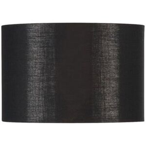 Slv Pantalla Luminaria Textil 30cm  Fenda 155592 Negro/cobre