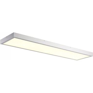 Slv Luminaria Led Plafon  Panel Rectangular 1001509 Gris 4000k