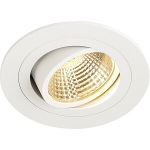 Slv Empotrable Led Redondo De Techo  New Tria 77 Dl 113871 Blanco 2700k