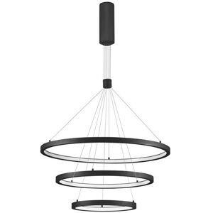 Nova Luce Luminaria Led Colgante Suspension  Empatia 9173108 Negro