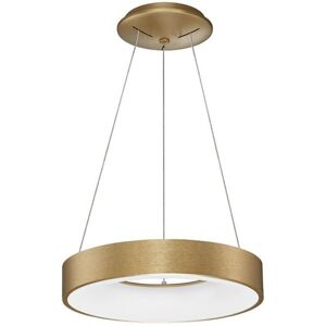 Nova Luce Luminaria Led Colgante Suspension  Rando Thin 9453432 Oro