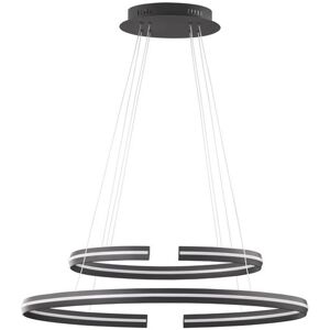 Nova Luce Luminaria Led Colgante Suspension  Torrente 9392011 Negro