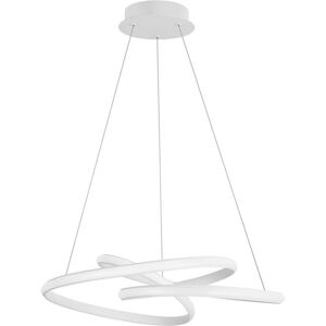 Nova Luce Lampara Led Colgante Suspension  Menton 9147111 Blanco