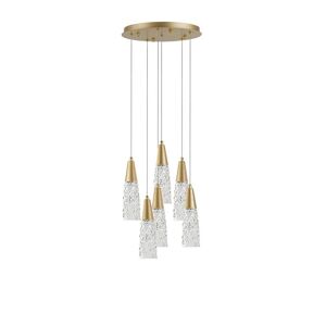 Nova Luce Lampara Colgante Suspension  Kovac 9160196 Oro