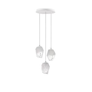 Nova Luce Luminaria Colgante Suspension  Ice 9160233 Blanco