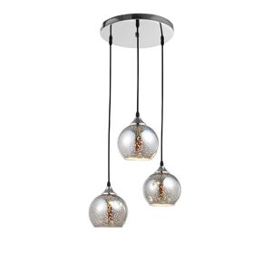 Nova Luce Luminaria Colgante Suspension  Bennett 9332902 Cromo