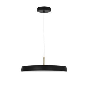 Nova Luce Lampara Led Colgante Suspension  Vetro 910622 Negro