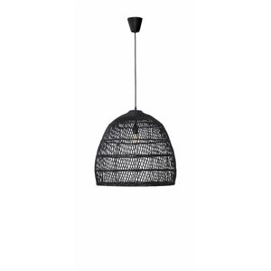 Nova Luce Luminaria Colgante Suspension  Destin 9586691 Ratan Negro