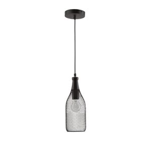 Nova Luce Luminaria Colgante Suspension  Neva 9402435 Metal Negro