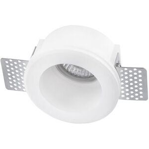 Nova Luce Luminaria Foco Empotrable  Tobia 9879111 Yeso Blanco