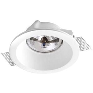 Nova Luce Luminaria Foco Empotrable  Vitale 41849401 Yeso Blanco