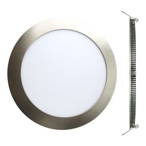 Roblan Downlight Led 12w  Ledpanel12nic 3.000 K Niquel Satinado