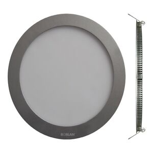 Roblan Downlight Led 18w  Ledpanel18ch 3.000 K Plata