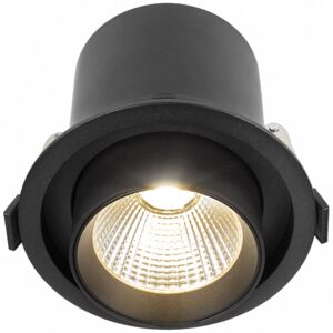 Hofflights Empotrable Led De Techo Andorra 20  1.1071.0212 Negro 3k