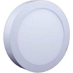 Roblan Downlight Superficie Led 12w  Lpanelsr12b 6.500k Blanco