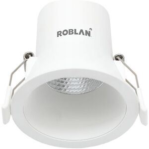 Roblan Downlight Led All In 6w  Allinr2051bcc 3.000k Blanco