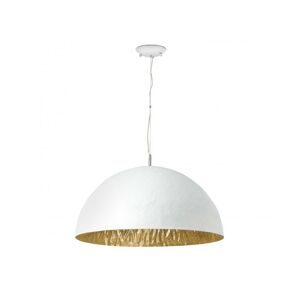 Faro Lampara Colgante  Barcelona Magma-P 28399 Blanco/oro