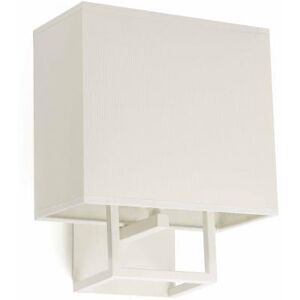 Faro Lampara Aplique  Barcelona 29980 Vesper Blanco Mate/beige