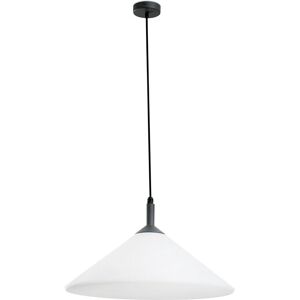 Faro Lampara Suspendida Saigon R55  Barcelona 71579-02 Gris Oscuro/blanco