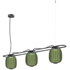 Exo Lighting Lampara Colgante  Krista 1028c-L38rcb-02-05 Verde