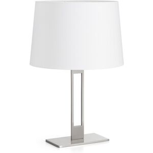 Exo Lighting Lampara Sobremesa  Classical 986b-G05x1a-35-Ca Niquel-Blanco