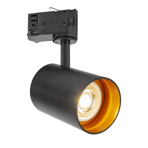 Hofflights Proyector Para Carril Bogota  1.5190.1290 Negro/oro