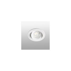 Faro Empotrable Redondo Orientable De Techo  Barcelona Argon 43401 Blanco