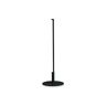 Ideal Lux Lámpara de mesa de metal negro con difusor led de policarbonato