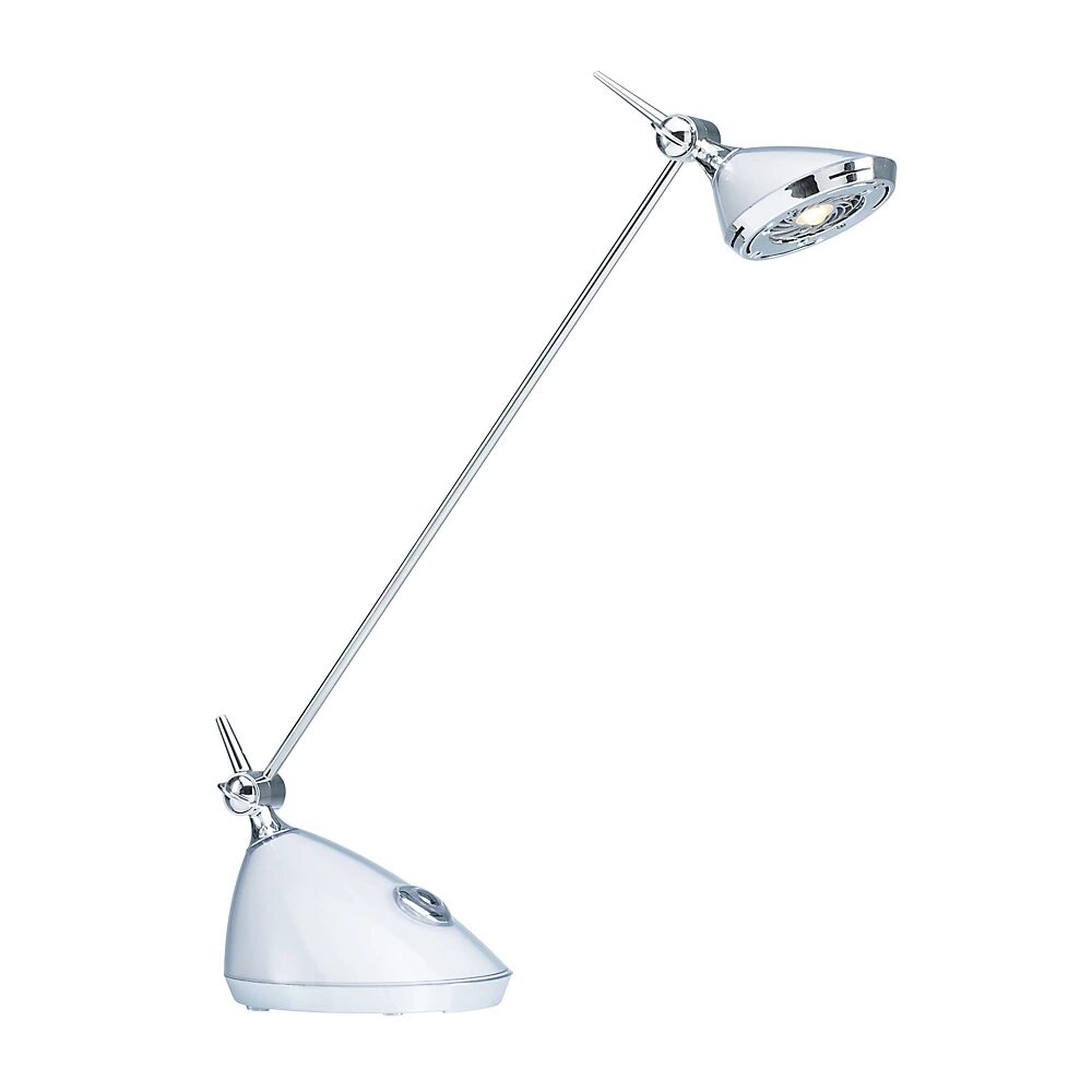 Hansa Lámpara LED de sobremesa RIO, altura 590 mm, blanco