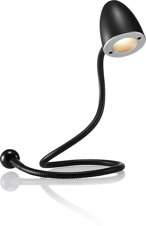 Hansa Lámpara LED con puerto USB SNAKE, altura 350 mm, negro