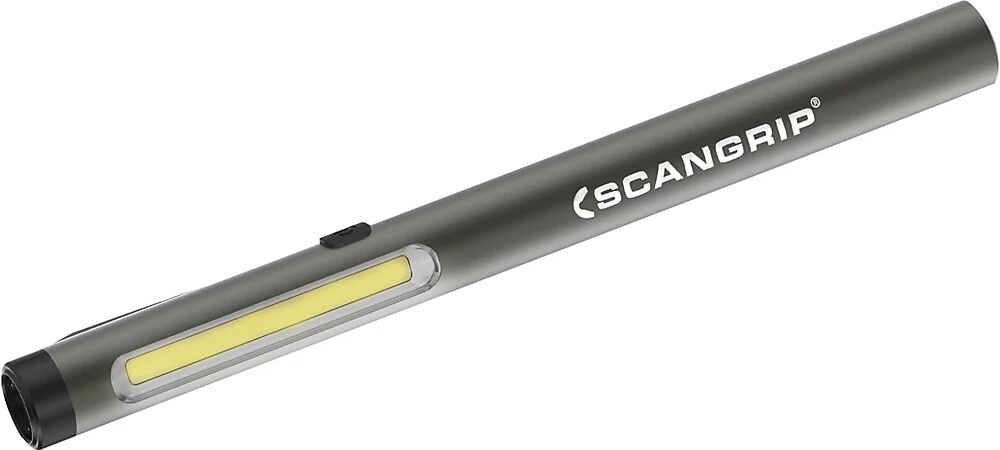 SCANGRIP Bolígrafo linterna LED WORK PEN 200 R con batería, 20 - 200 lm, con luz de foco, 6000 K