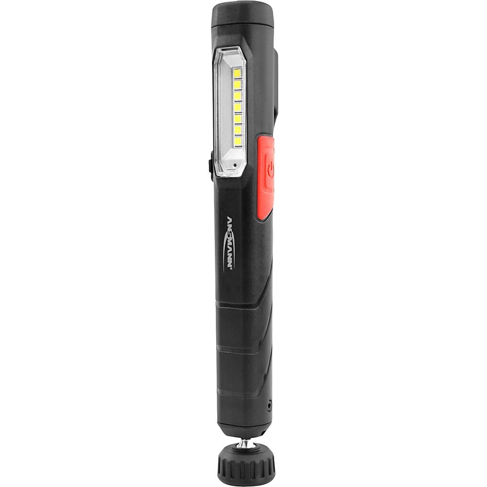 Ansmann Lámpara de trabajo LED con batería PL210R, 90 / 210 lm, negro, L x A x H 172 x 27 x 22 mm