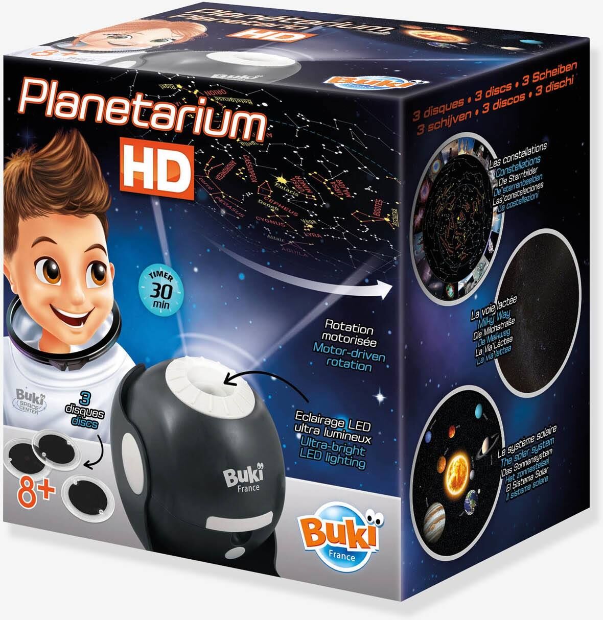 Planetarium HD - Proyector - Lámpara de noche BUKI azul