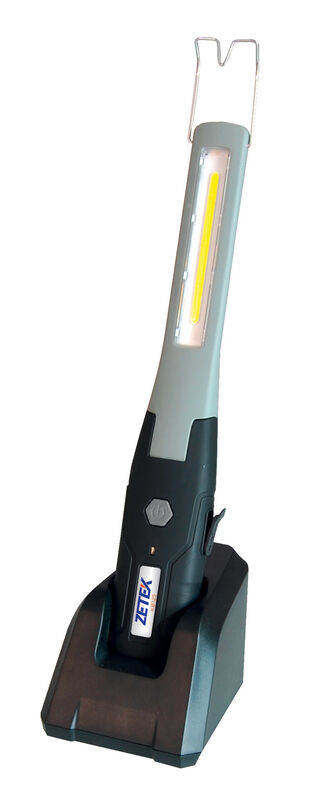 ZECA Fina lámpara portátil recargable LED 250 Lux -