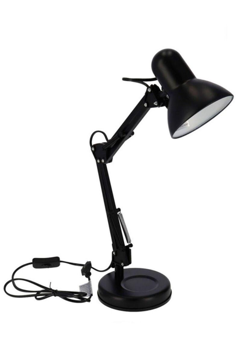 RegalosMiguel Flexo Edison E27 40W - Negro