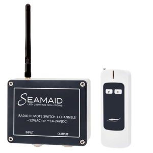 Module radio avec telecommande 2 boutons - Seamaid - Lampe led