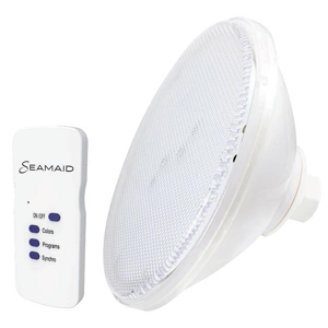 Seamaid Ampoule LED Ecoproof PAR56 90 LED 16W avec télécommande - RGB - Seamaid - Lampe led