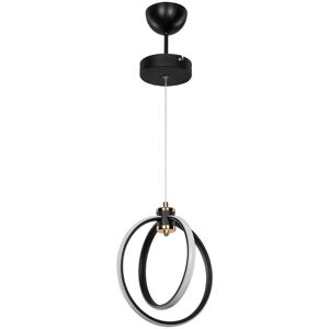 Toscohome Lampe suspendue de 80 cm avec deux cercles LED - Felicia