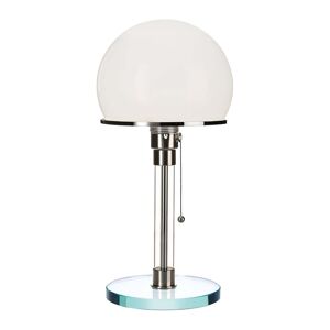 - Lampe wagenfeld WG 24 avec base en verre clair