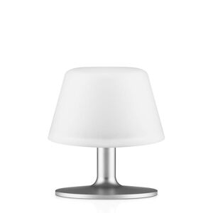 Eva Solo - SunLight Lampe de table de jardin avec abat-jour en verre, Ø 13 x H 13,5 cm, blanc